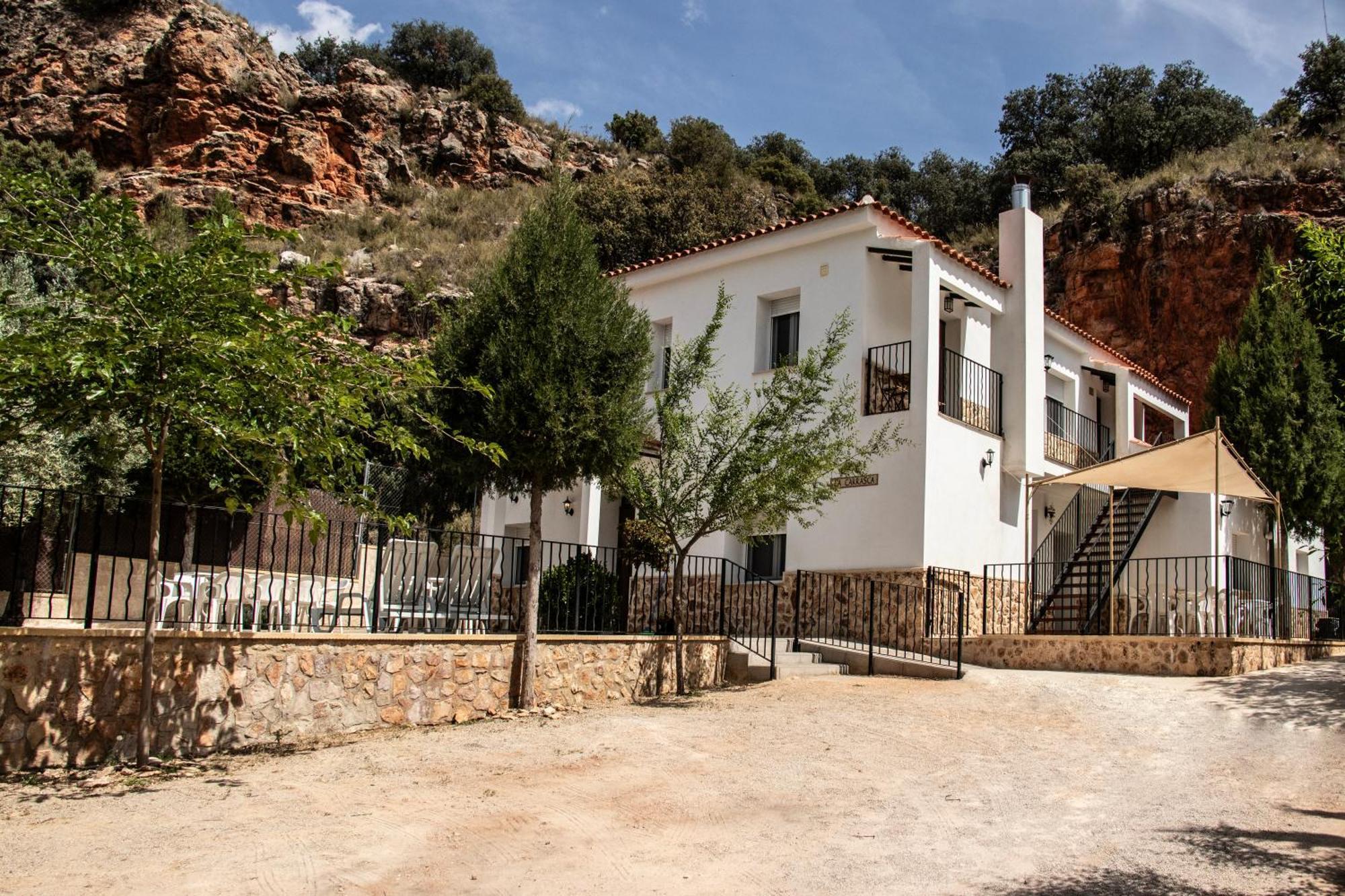 Casas Rurales La Carrasca 오사 데 몬티엘 외부 사진