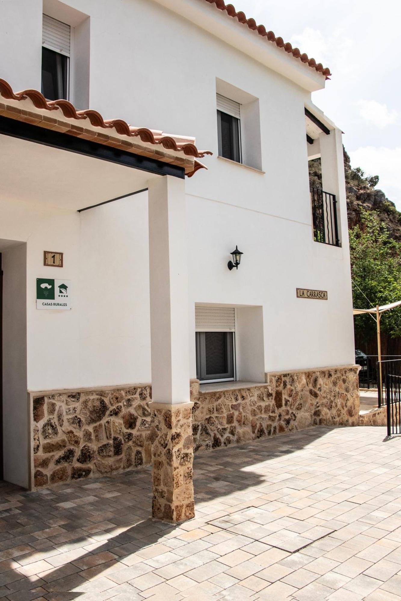 Casas Rurales La Carrasca 오사 데 몬티엘 외부 사진